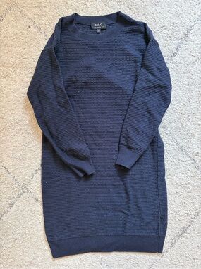 A.P.C. Long waffle knit top